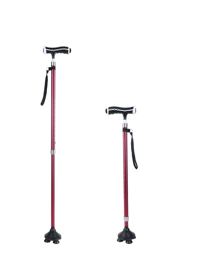 ATM - Lightweight Walking Forearm Foldable and Adjustable Crutch For Elderly With LED light - Image 1