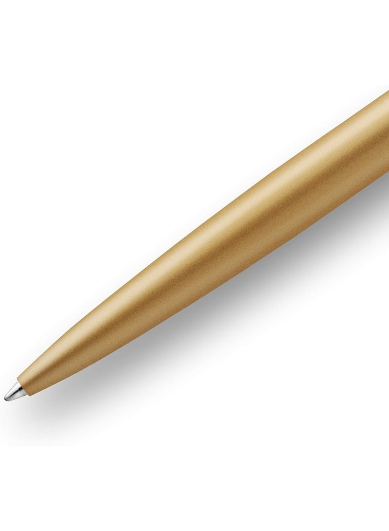 PARKER 2122758 Ballpoint Pen, Jotter XL Monochrome Premium, Yellow Gold, M Blue Blister - Image 5