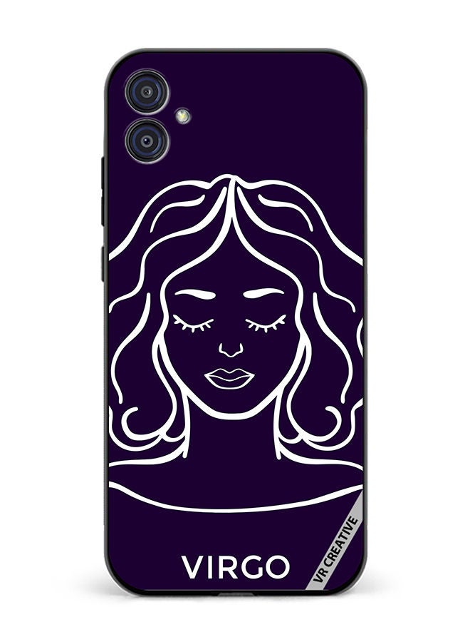 VR CREATIVE Protective Case Cover For Samsung Galaxy M04/F04 Astrological Zodiac Sign Virgo Design Multicolour - Image 1