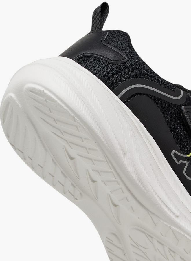 Kappa Boys' Logo Print Sports Shoes with Hook and Loop Closure - Image 5