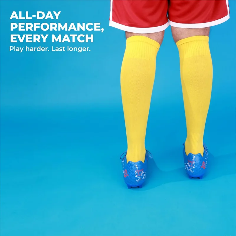 Nivia  Nivia Plain Encounter Stockings - Large Yellow  | Best Price UAE