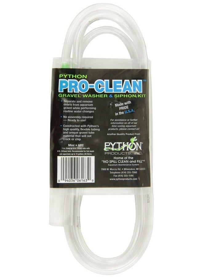 Python Pro Clean-Mini 1" x 6" Tube with 6 ft. Hose - Image 2