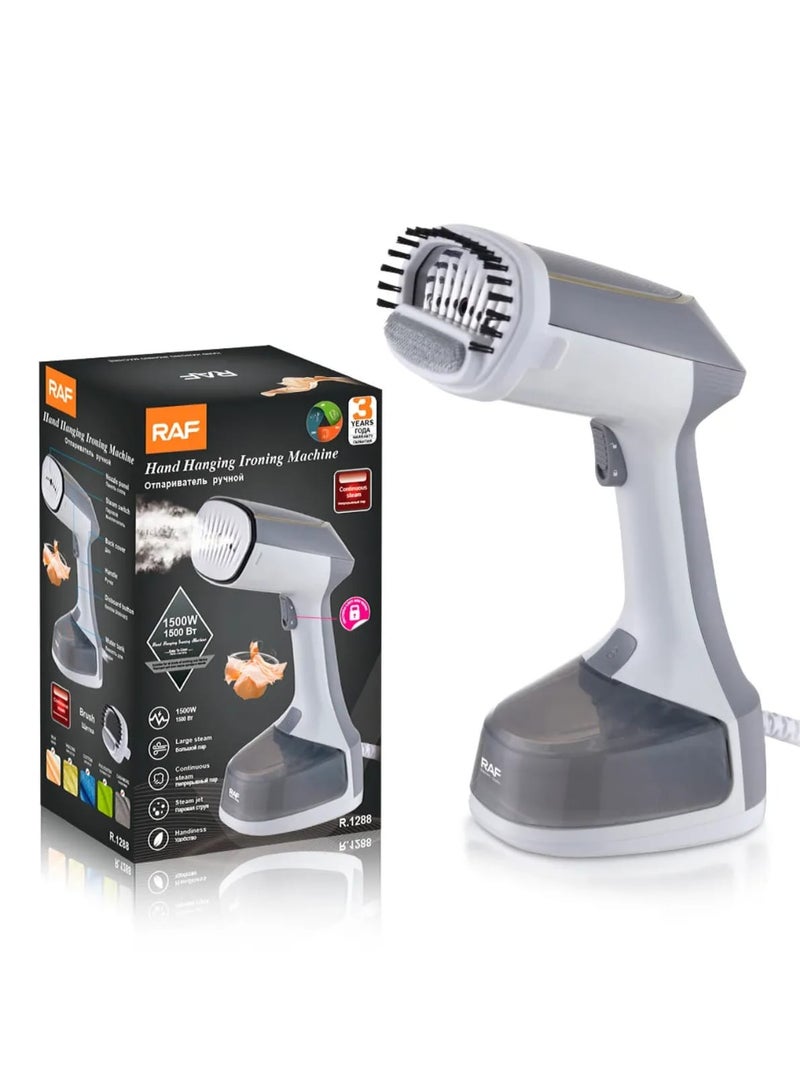 آر إيه أف مكواة بخار قوية بقوة 1500 واط، تسخين سريع في 20 ثانية، مناسبة للمنزل والمكتب والسفر - Image 2