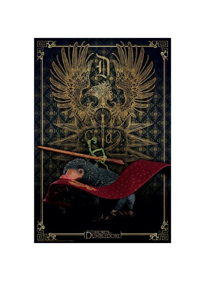 GENTLEMEN'S HARDWARE Fantastic Beasts Niffler Pickett 91X61 cm Poster by Gb Eye 