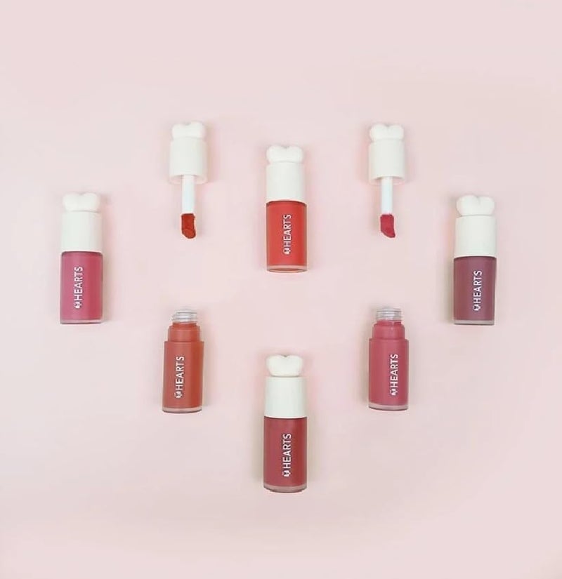 Hearts خدود سائلة 05 خوخي وردي - Image 3