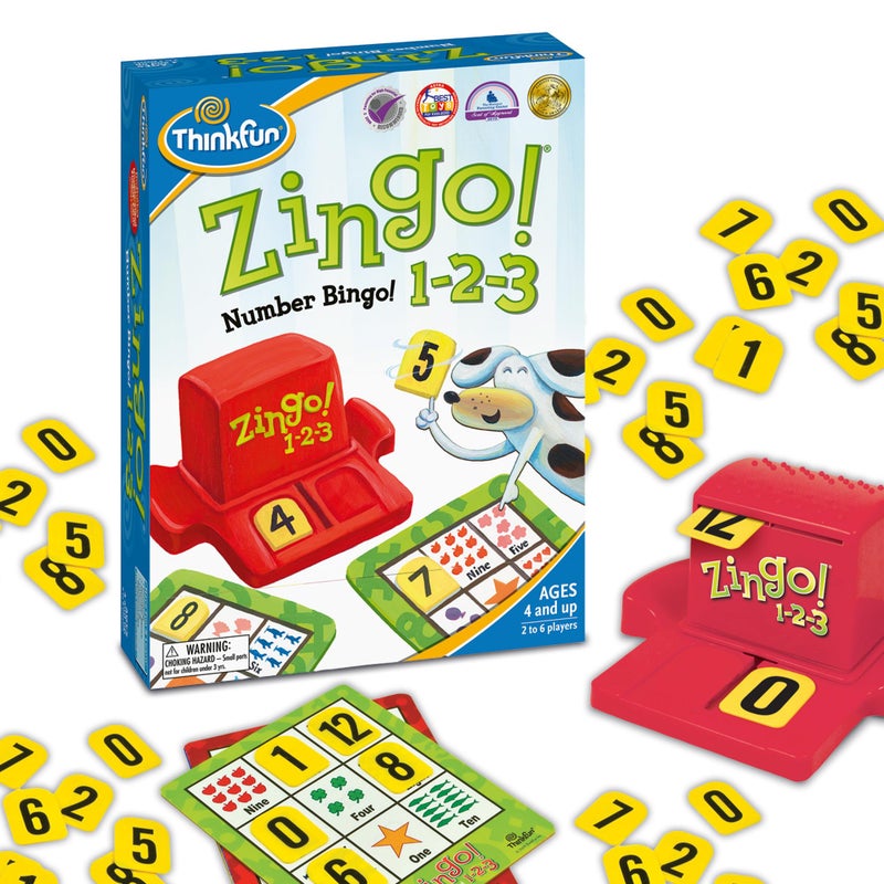 thinkfun Think Fun Zingo 1-2-3 - Image 1