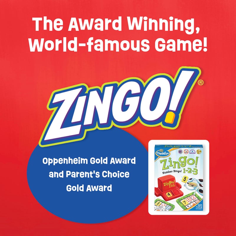 thinkfun Think Fun Zingo 1-2-3 - Image 2
