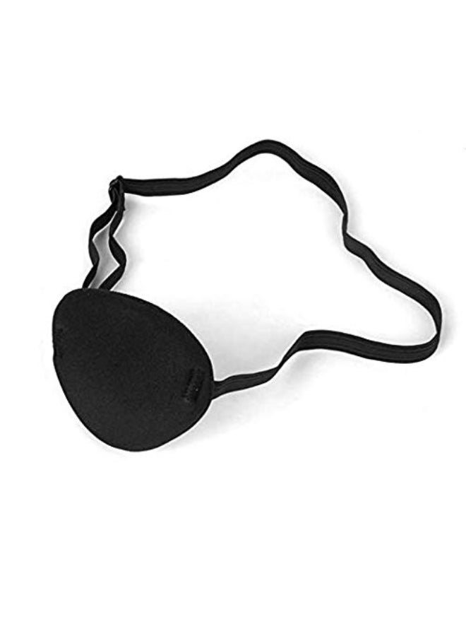 RUITASA 2 Pcs Adult Kids Black Adjustable Soft and Comfortable Pirate Eye Patch Single Eye Mask for Amblyopia Lazy Eye - Image 4