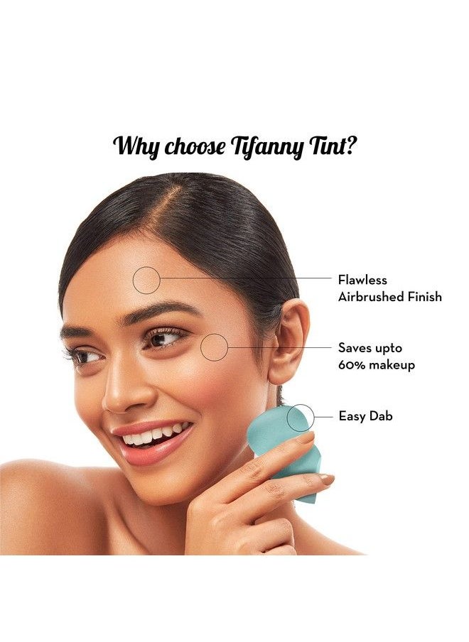 Plush Tiffany Tint Microfiber Beauty Blender With Case ; Pear Cut Blender ; Makeup Sponge That Saves Up To 60% Makeup ; ; For All Makeup Formulations ; Crueltyfree ; Latexfree ; Vegan  - Image 3