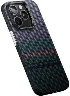 Benks iPhone 14 Pro Max Compatible Case Magsafe Charging Feature Carbon Fiber Aurora Armorair Kevlar Cover  - Image 2