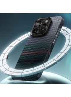 Benks iPhone 14 Pro Max Compatible Case Magsafe Charging Feature Carbon Fiber Aurora Armorair Kevlar Cover  - Image 4