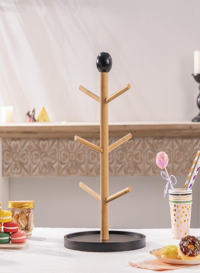 Capesaro Donut Stand 1 Pack,Donut Display Stand for Dessert Table,Donut Tree,Donut Holder for Party,Graduation，Birthday，Wedding,Baby Shower Dessert Table Decoration（Wood - Image 3