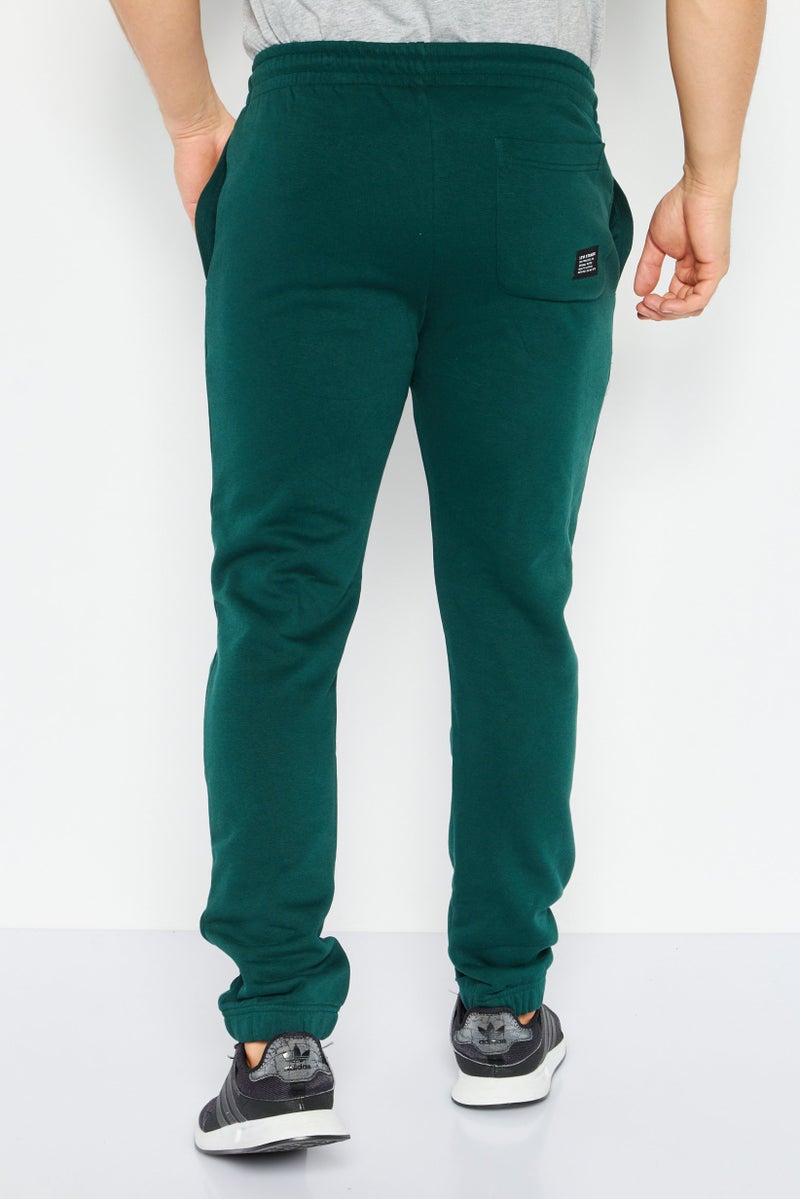 Levi's سروال رياضي مستقيم للرجال بشعار العلامة التجارية، أخضر - Image 3