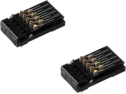 TBTeek Ink Cartridge Chip Connector Holder 2Pcs CSIC Assy for EC-C7000 EC-4040 EC-4020 EC-4030 WF-7820 WF-7840 WF-4730 WF-4720 WF-4740 WF-4734 WF-7820 WF-7840 XP-4100 XP-4105 - Image 1