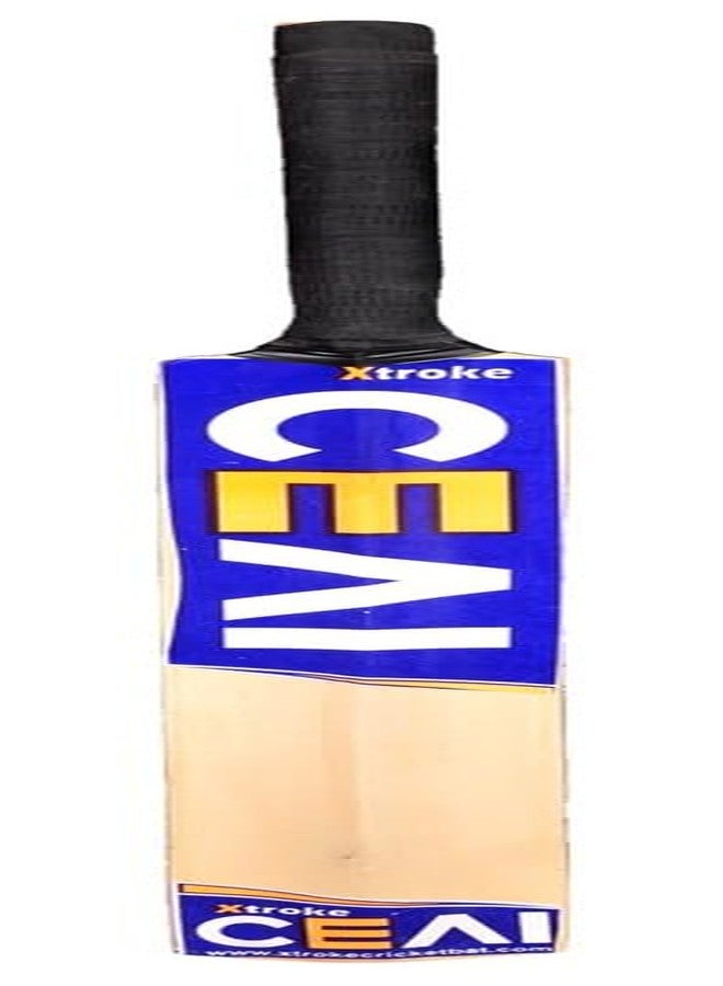 اكستروك مضرب كريكيت فاخر من خشب الصفصاف من إصدار XTROKE CEAI للرجال والبالغين، كرة تنس متطورة للعب جميع أنواع التنس، مناسب لمباريات البطولات (مقاس كامل) - Image 1