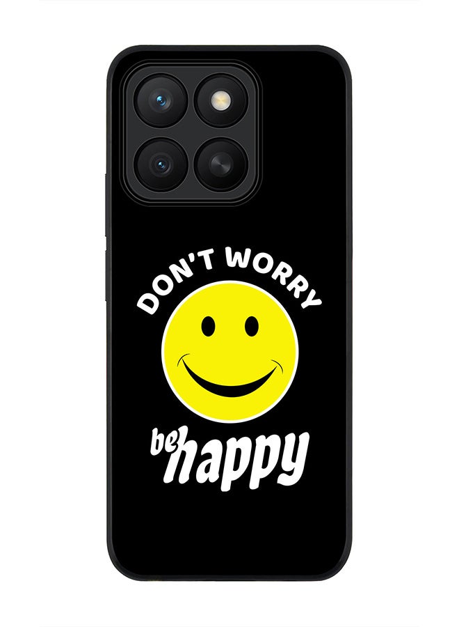 Stylizedd For Honor X8c Case,Slim fit Camera Protection, Shockproof Thin Phone cover  - Don't worry be happy