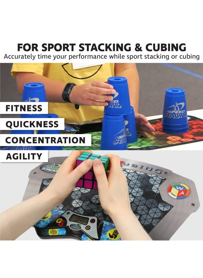 SPEED STACKS - Speed Stacks | G5 Timer | Endorsed By Sport Stacking And Cubing Associations | Accuracy To 0.001 Seconds, Batteries Included - Image 1