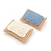 Glaciart One Wool Pop Tart Cat Toy Set with Catnip 2PCS for Interaction Boredom Relief Encourages Cats to Exercise Play Filled wOrganic Catnip to Help Sooth or Reduce Anxiety - Image 3