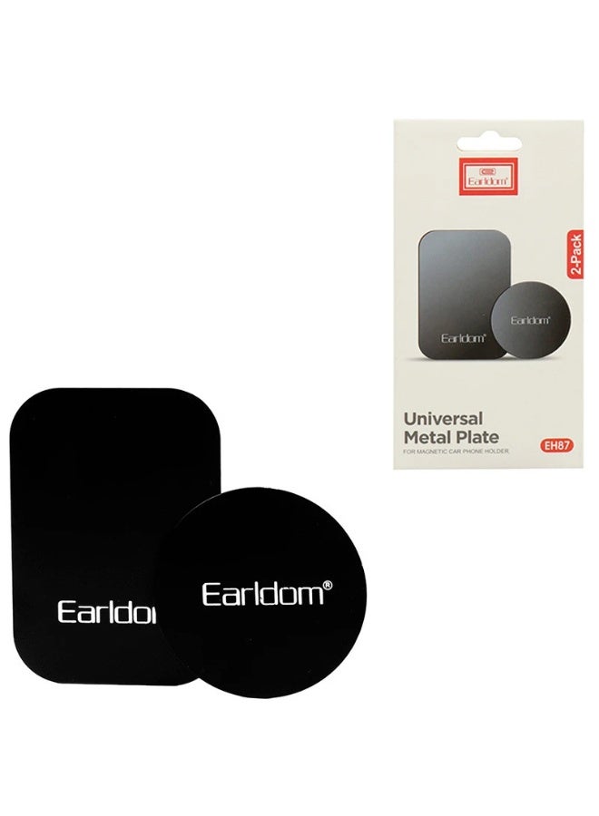Earldom ET-EH87 Metal Plate Set – 2 Pieces for Universal Magnetic Mounts - Image 5