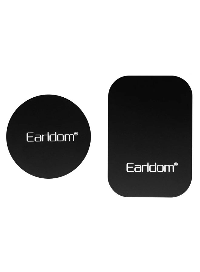 Earldom ET-EH87 Metal Plate Set – 2 Pieces for Universal Magnetic Mounts - Image 1