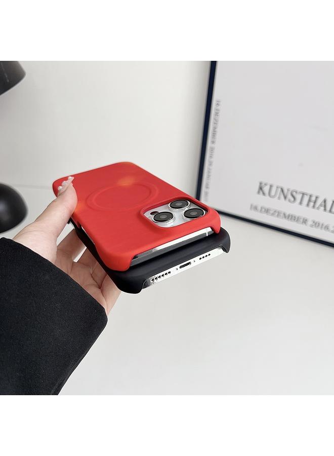 S-TOP Case For iPhone 14 Pro Max MagSafe Thermal Sensor Discoloration Silicone Phone Case - Image 5