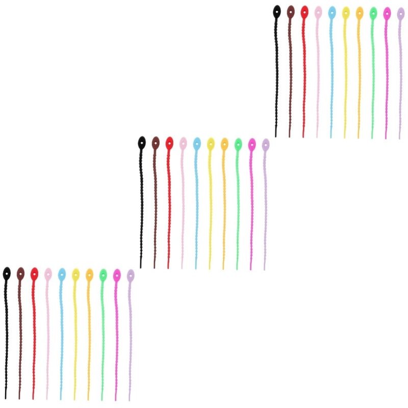 30 Pcs 3 Pack Heavy Duty Multi Purpose Cable Ties For Wires And Cables Management - Image 1