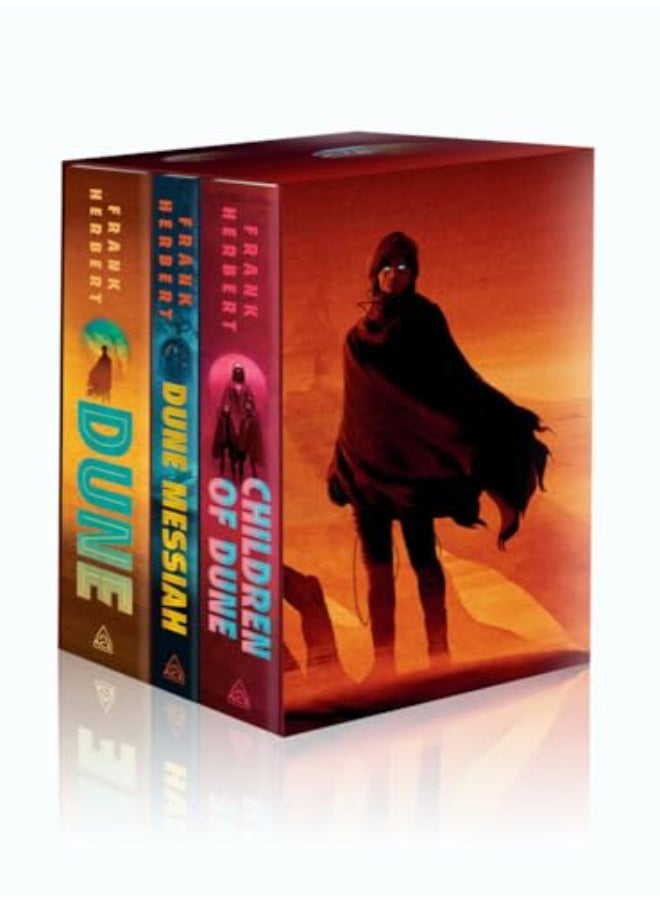 Frank Herberts Dune Saga 3Book Deluxe Hardcover Boxed Set Dune Dune Messiah And Children Of Dun 