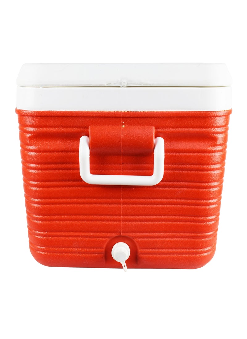 PRINCEWARE - 51 Liters Ice Box with Side Handles and Lid Lock- Red | Ice Box | Cooler | Ice Cooler | Cooling Box | Picnic Cooler | Picnic Ice Box - Image 1