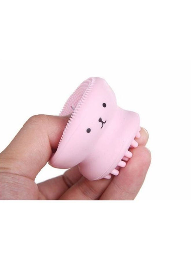 NIBEMINENT Octopus Silicone Facial Cleanser Pink - Image 2