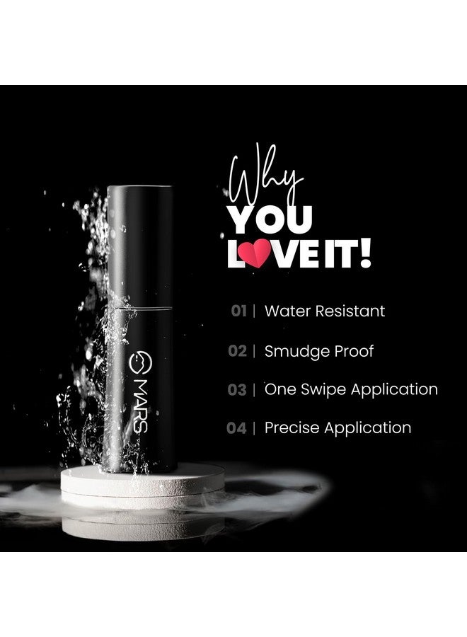 مارس محدد عيون فائق النعومة ومقاوم للماء | يدوم طويلاً | لطخة والدليل | محدد العيون ذو التطبيق الدقيق من وان سويب للنساء (10 جم) - Image 3