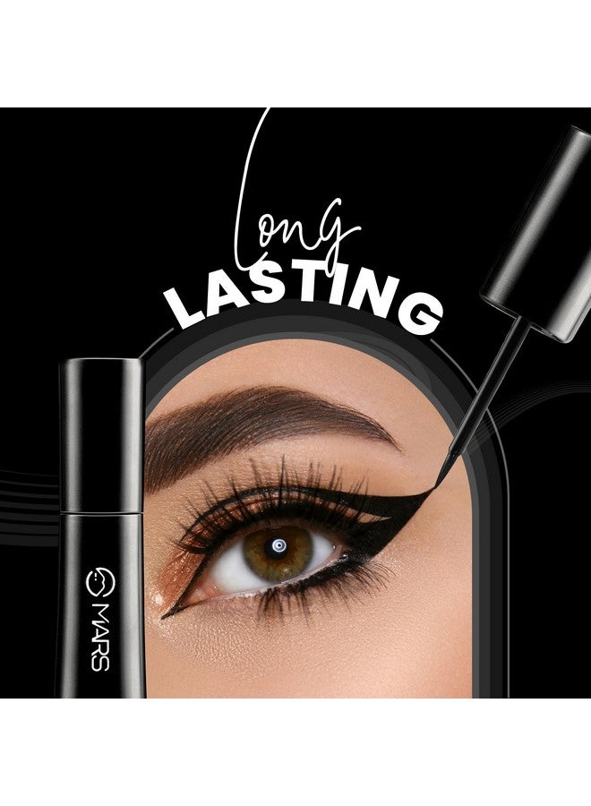 مارس محدد عيون فائق النعومة ومقاوم للماء | يدوم طويلاً | لطخة والدليل | محدد العيون ذو التطبيق الدقيق من وان سويب للنساء (10 جم) - Image 5