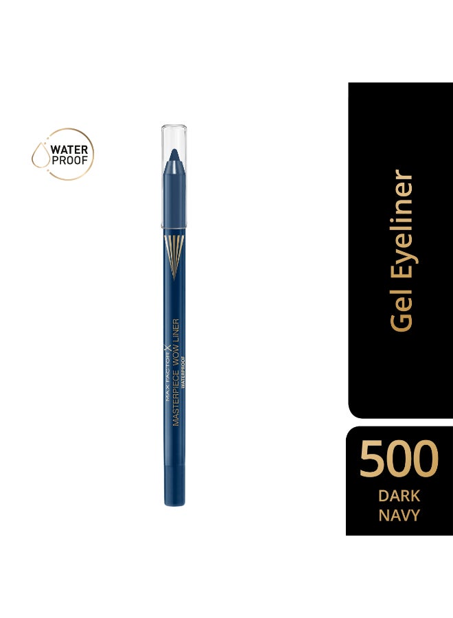 Max Factor Masterpiece Wow Liner - 500 - Dark Navy, 1.2g - Image 2
