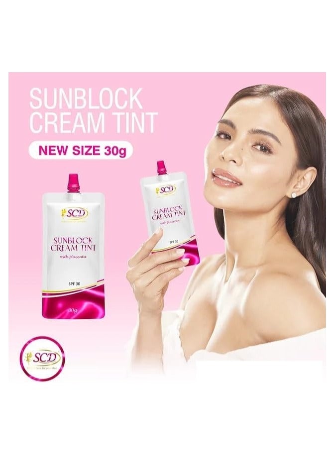 إس سي دي كريم واقي من الشمس مع البلاسينتا 30 جرام - Image 3