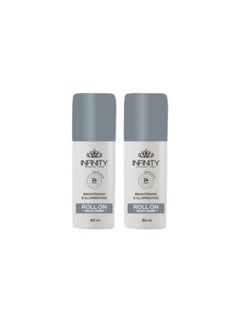 Infinity Roll On Deodorant Fruity Scent (1+1) 80 ML +80ML