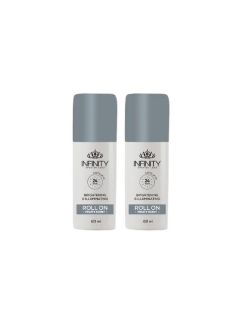 Infinity Roll On Deodorant Fruity Scent (1+1) 80 ML +80ML