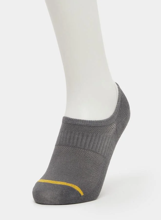 Styli Styli Set of 3 - Breathable Striped Ankle Socks