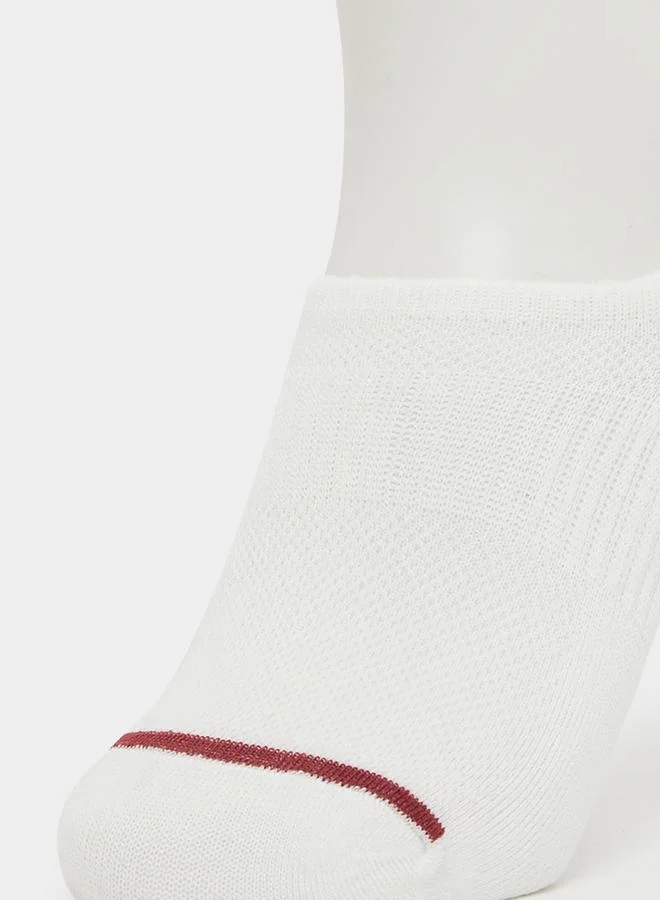 Styli Styli Set of 3 - Breathable Striped Ankle Socks