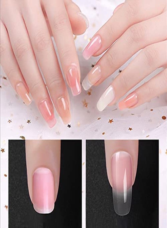 PRO ROOP Proroop PolyGel Quick Upgrade Kit, 30ML Nail Extension Gel, Trendy Nail Art Design Salon Easy DIY at Home (White) - Image 4