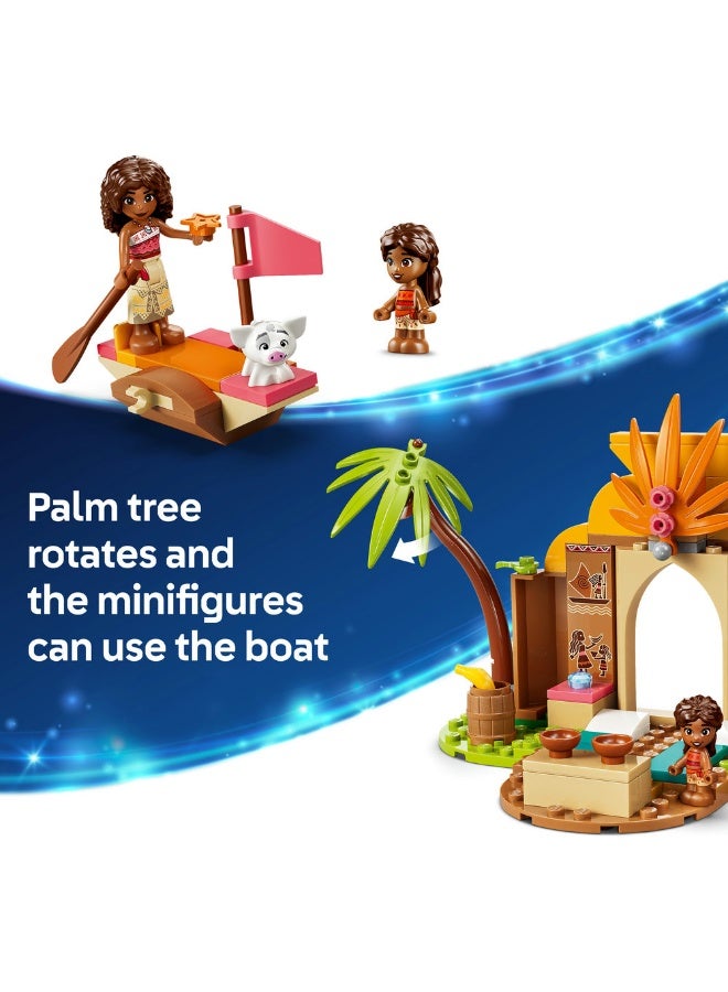 LEGO Disney Moana Village House & Boat Building Toy 43282 (Age 4+, 85 Pieces) - Image 5