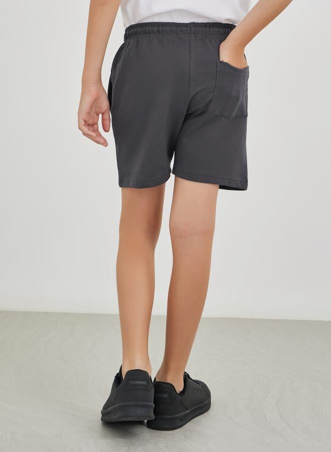 ستايلي شورت موحد للمدرسة للأولاد من ستايلي بخصر برباط - Image 4