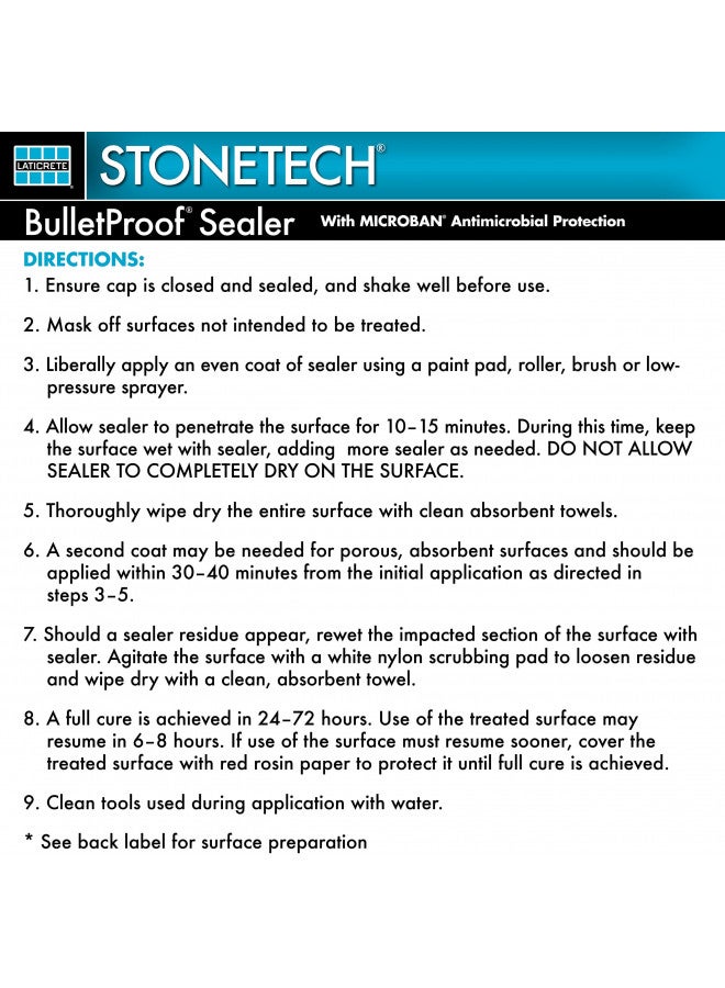 STONETECH BulletProof Sealer, 1 Quart/32 OZ (946ML) Bottle