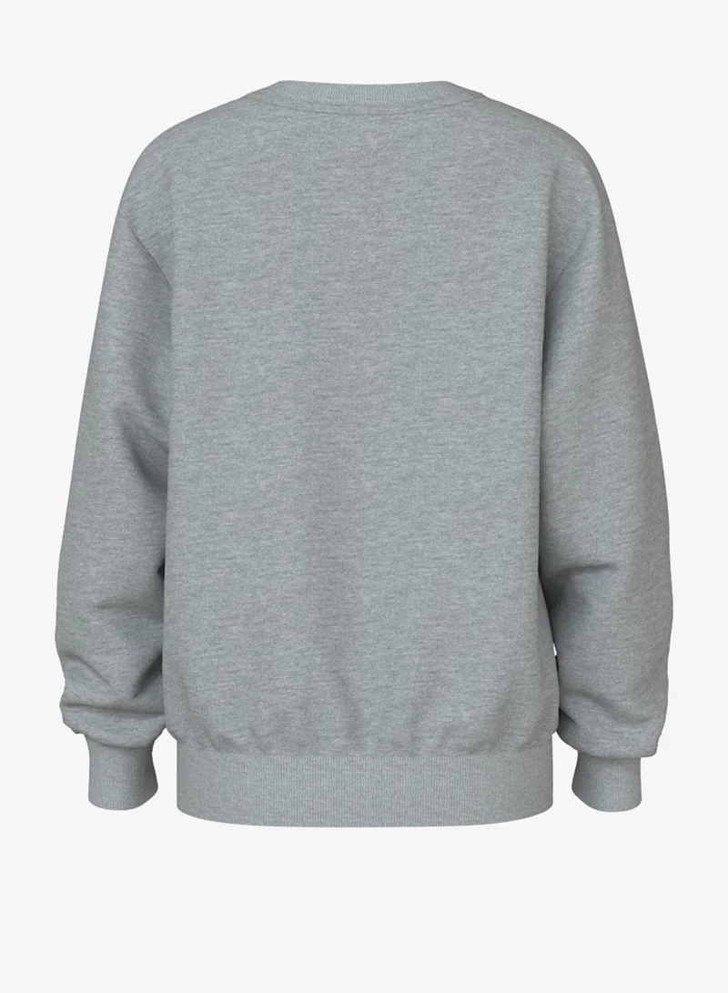 NAME IT Kids Graphic Crew Neck Sweatshirt