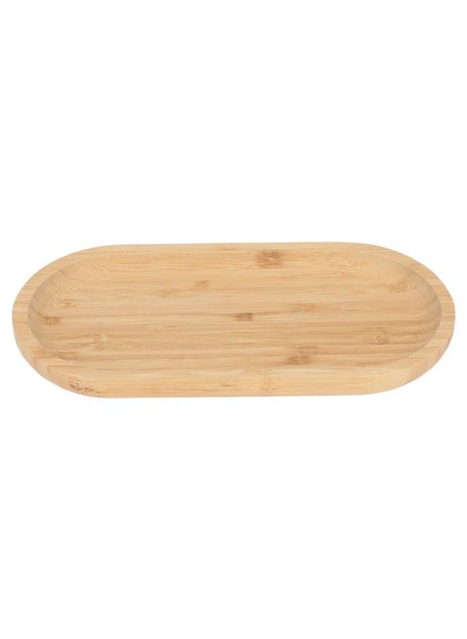 Alsaif Wooden Oval Sweet Serving Dish 24  - Image 1