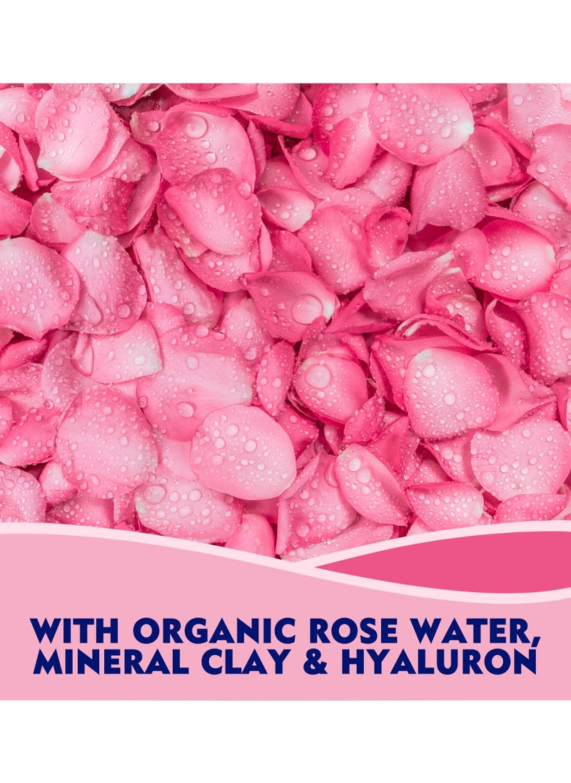 Nivea - NIVEA Face Micellar Water Makeup Remover, Rose Care Biphase with Organic Rose Water, 2x100ml - Image 1