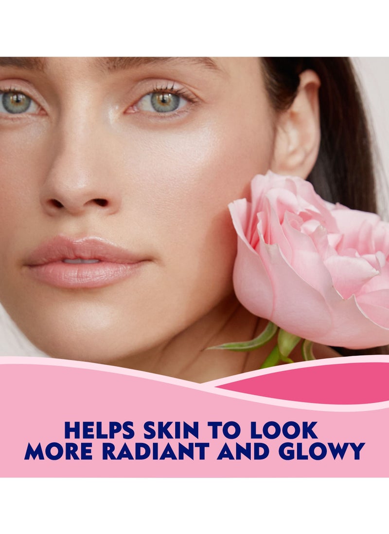 Nivea - NIVEA Face Micellar Water Makeup Remover, Rose Care Biphase with Organic Rose Water, 2x100ml - Image 1