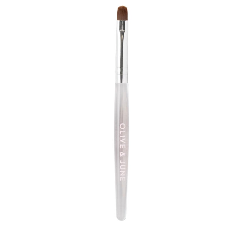 Olive & June Clean Up Brush | For Neat + Flawless At-Home Manicures | Erase Stray Polish & Perfect Edges | Rounded Flexible Tip | Vegan Bristles | Reusable & Durable - Image 1