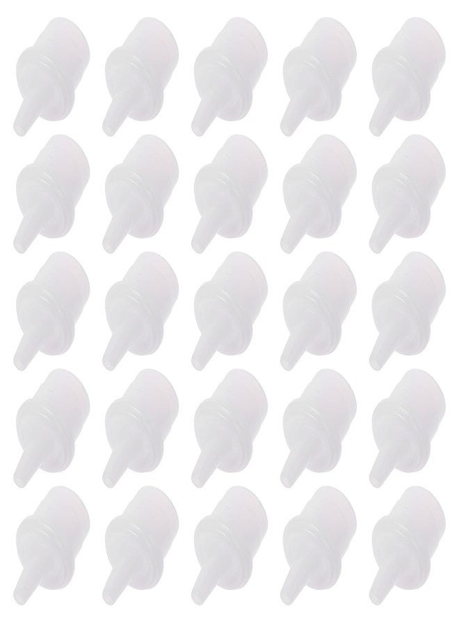 FRCOLOR 100 Pieces Eyelash Glue Replacement Caps Lash Bottle Plug Mouth Tips Lash Glue Bottle Pins for Home Salon Eyelash Extensions Tools - Image 1