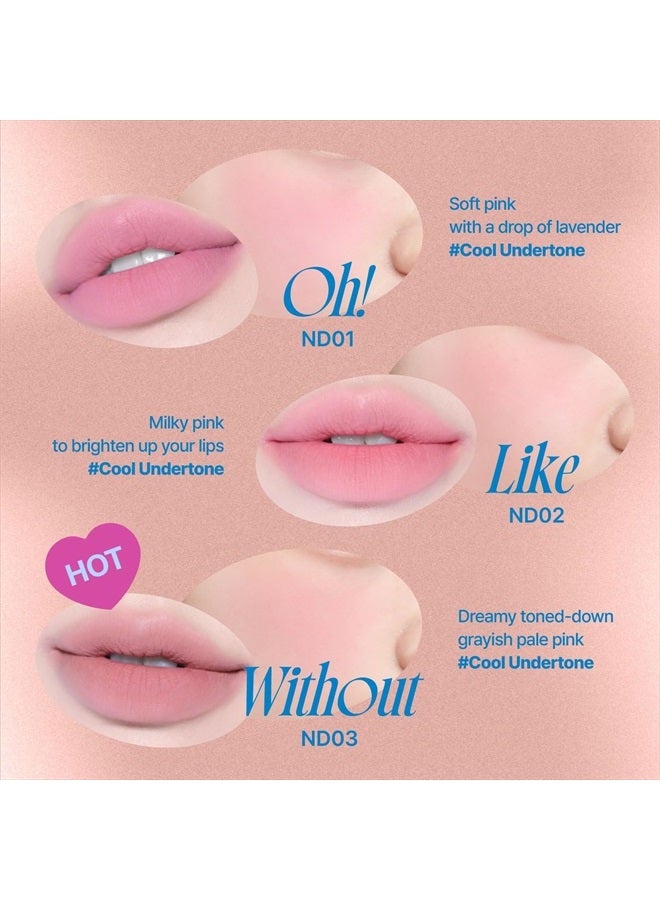 fwee وعاء بودينغ ضبابي للشفاه والخدود | لحظة فقط - بدون | أحمر خدود مكياج، قابل للبناء وخفيف الوزن، لمسة نهائية غير لامعة متعددة الاستخدامات | 5غ - Image 4