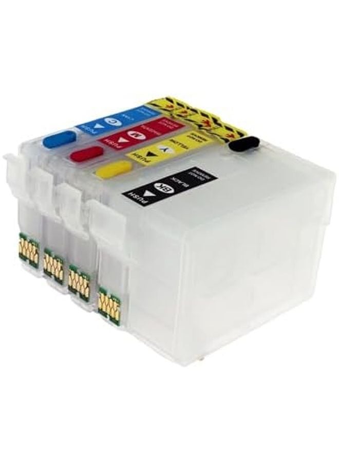 خرطوشة حبر قابلة لإعادة التعبئة مع رقائق ARC متوافقة مع طابعات WF7110 WF7610 WF7620 WF3820 - Image 4