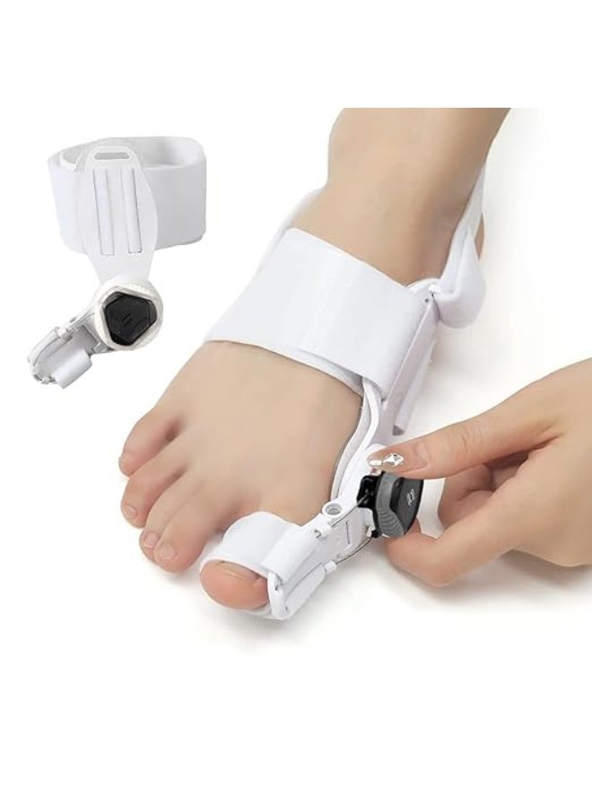 Bunion Corrector Toe Separator - Big Toe Straightener & Stretchy Splint for Women & Men - Foot Thumb Support for Pain Relief - Image 1